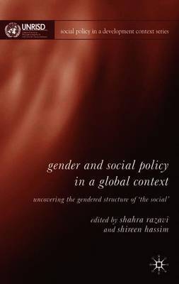 Gender and Social Policy in a Global Context by Shireen Hassim image