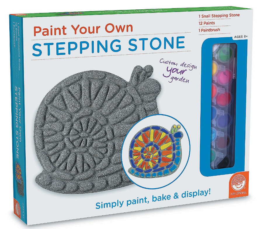 Paint Your Own - Snail Stepping Stone image