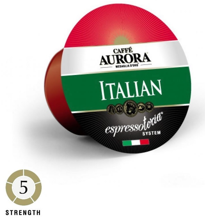 Caffe Aurora Italian Blend Coffee Capsules image