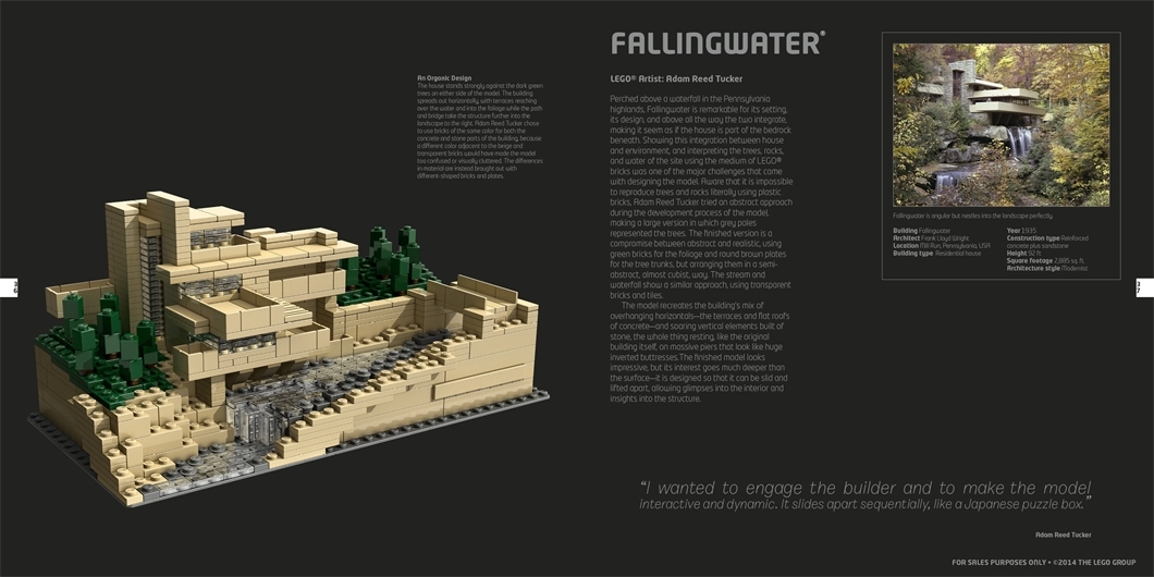 Lego Architecture: The Visual Guide on Hardback by Philip Wilkinson