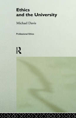 Ethics and the University by Michael Davis image