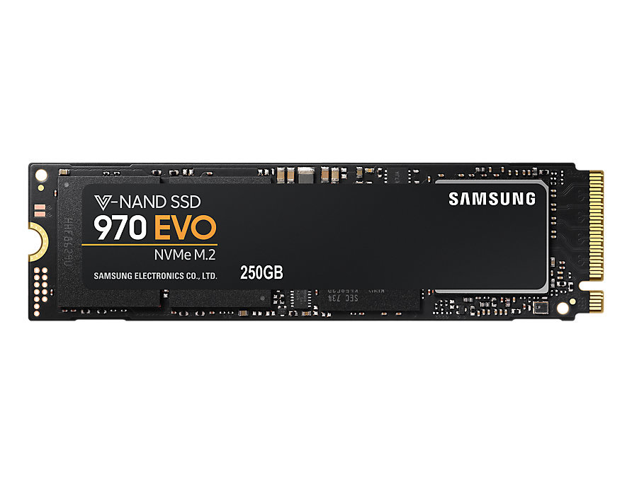 250GB Samsung 970 V-NAND M.2 NVMe SSD image