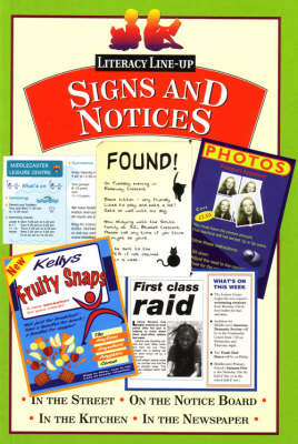 Signs and Notices: Pack of Six by David Orme image