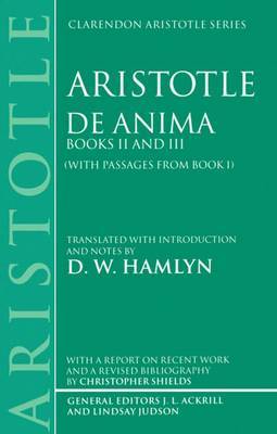 De Anima by * Aristotle image