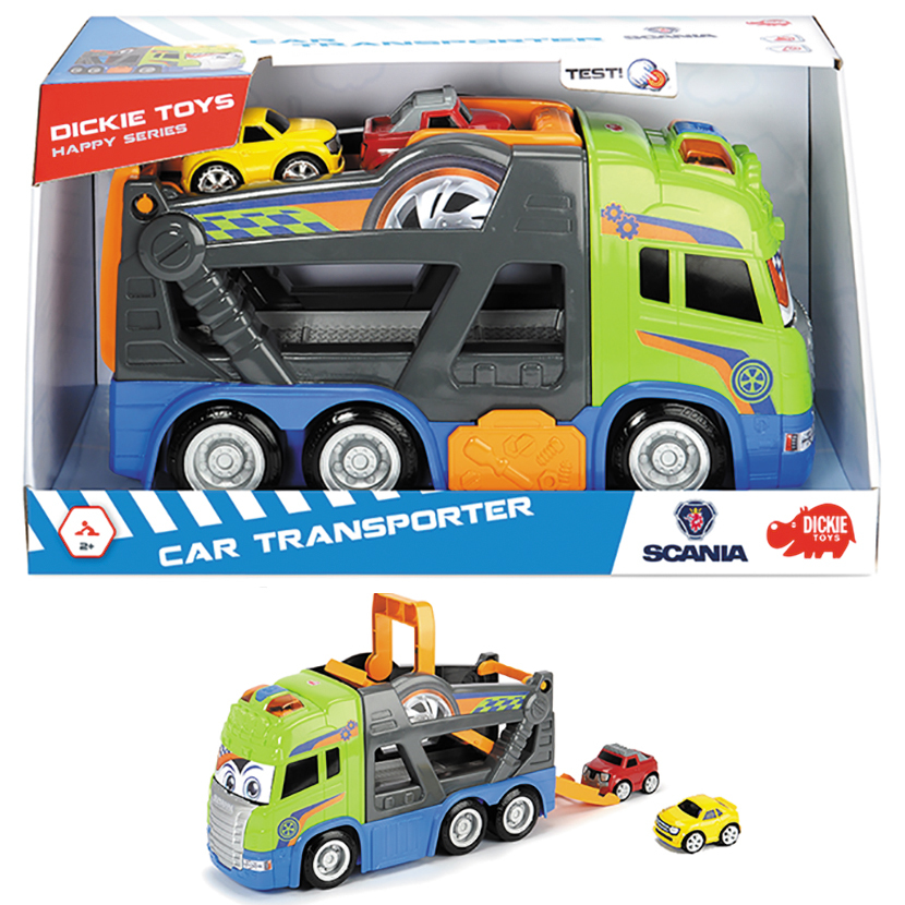 Dickie Toys: Happy Scania - Car Transporter image