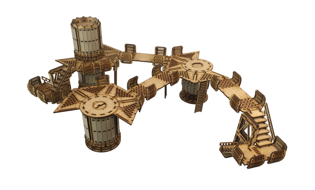 TTCombat: Tabletop Scenics – Sector 3 Industrial Complex image