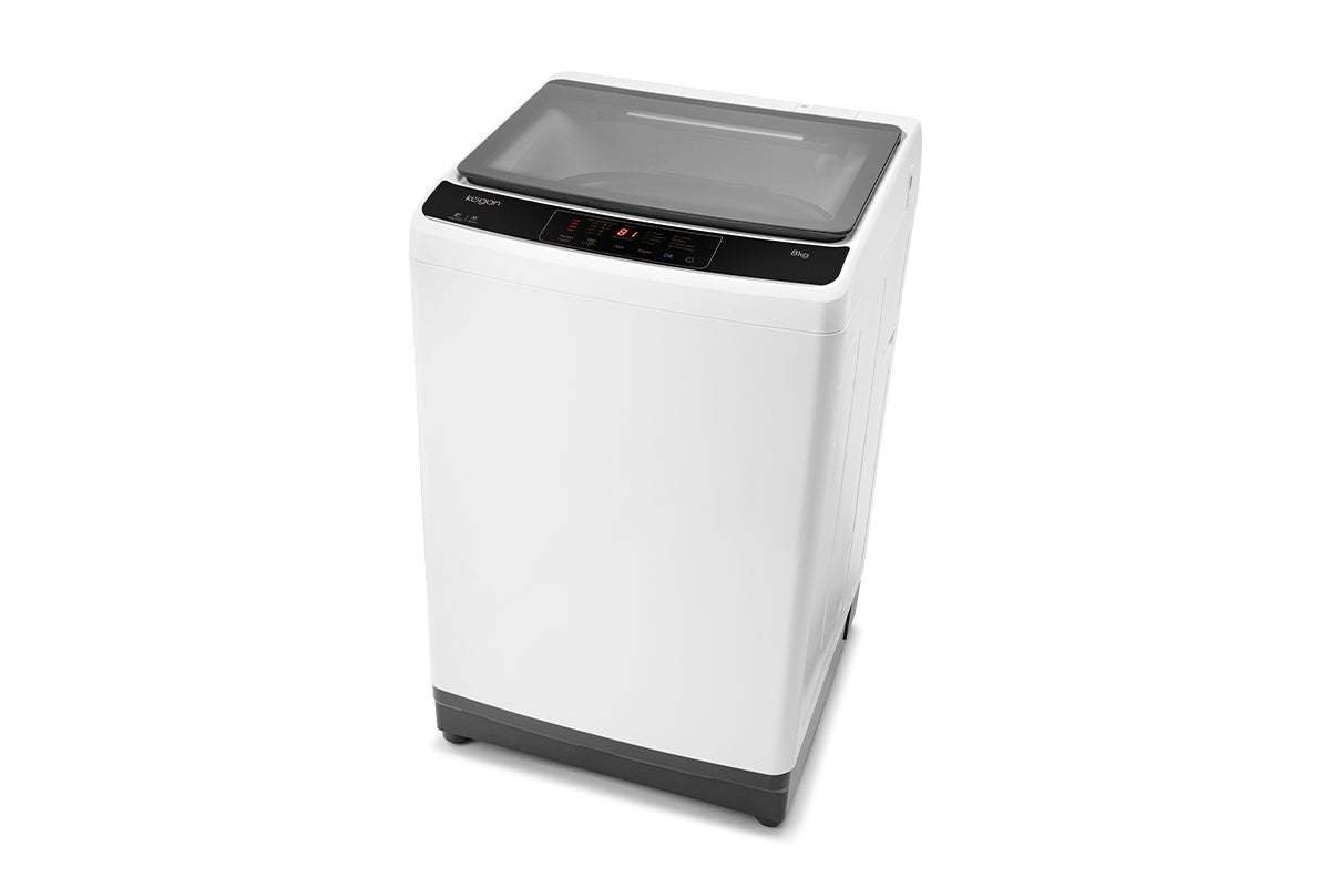 Buy Kogan 8kg Top Load Washing Machine White at Mighty Ape NZ