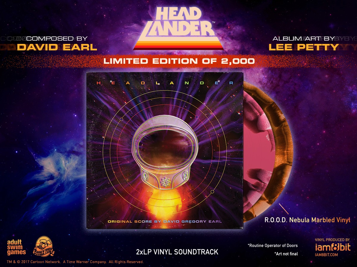 Headlander Soundtrack (2LP) by David Earl image