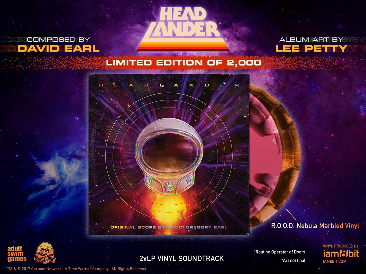 Headlander Soundtrack (2LP) on Vinyl by David Earl