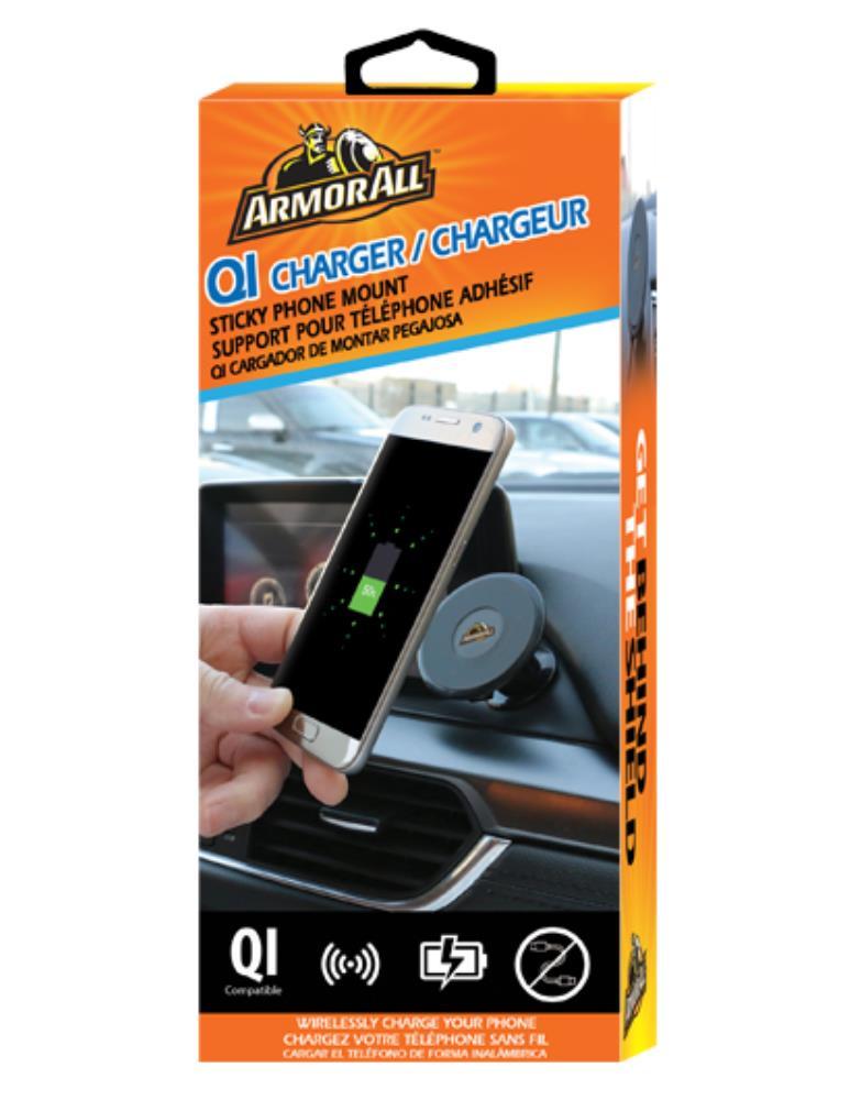 Armor All: QI Charger Sticky Phone Mount