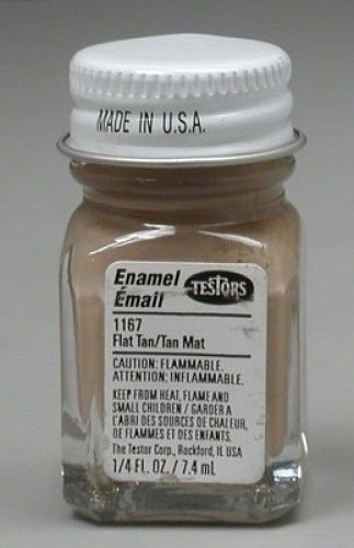 Testors: Enamel Paint - Flat Tan image