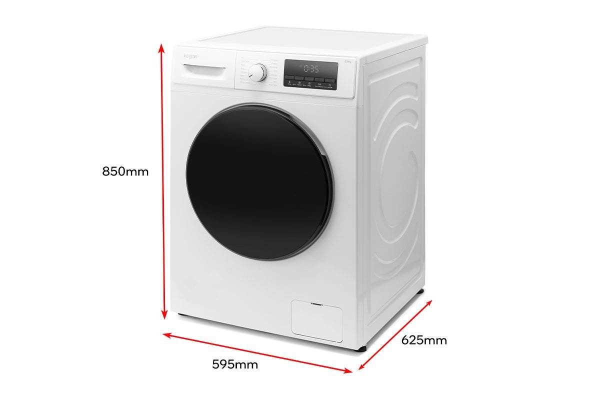 Buy Kogan 8.5kg Front Load Washing Machine White at Mighty Ape NZ