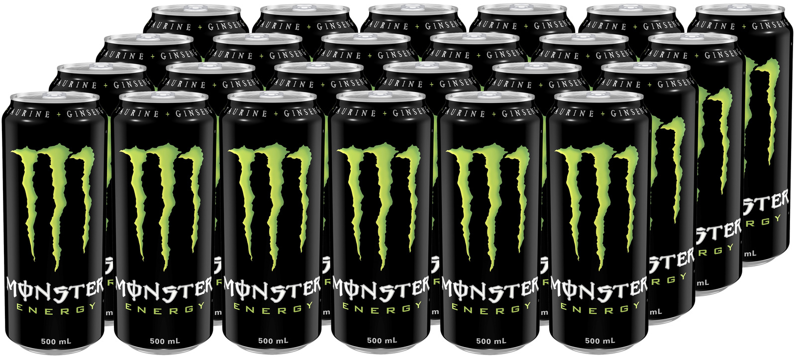 Monster Energy Drink - Original - 500ml (24 Pack) image