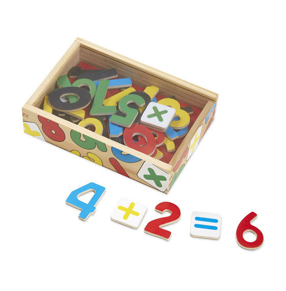 Melissa & Doug: Magnetic Wooden Number Set