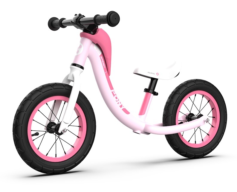 RoyalBaby: Pony Alloy Balance Bike - Pink image