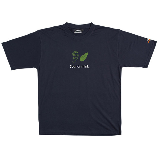 Sounds Mint - Tshirt (Navy)