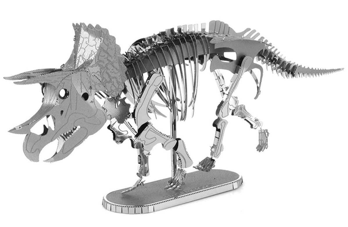 Metal Earth: Triceratops Skeleton - Model Kit