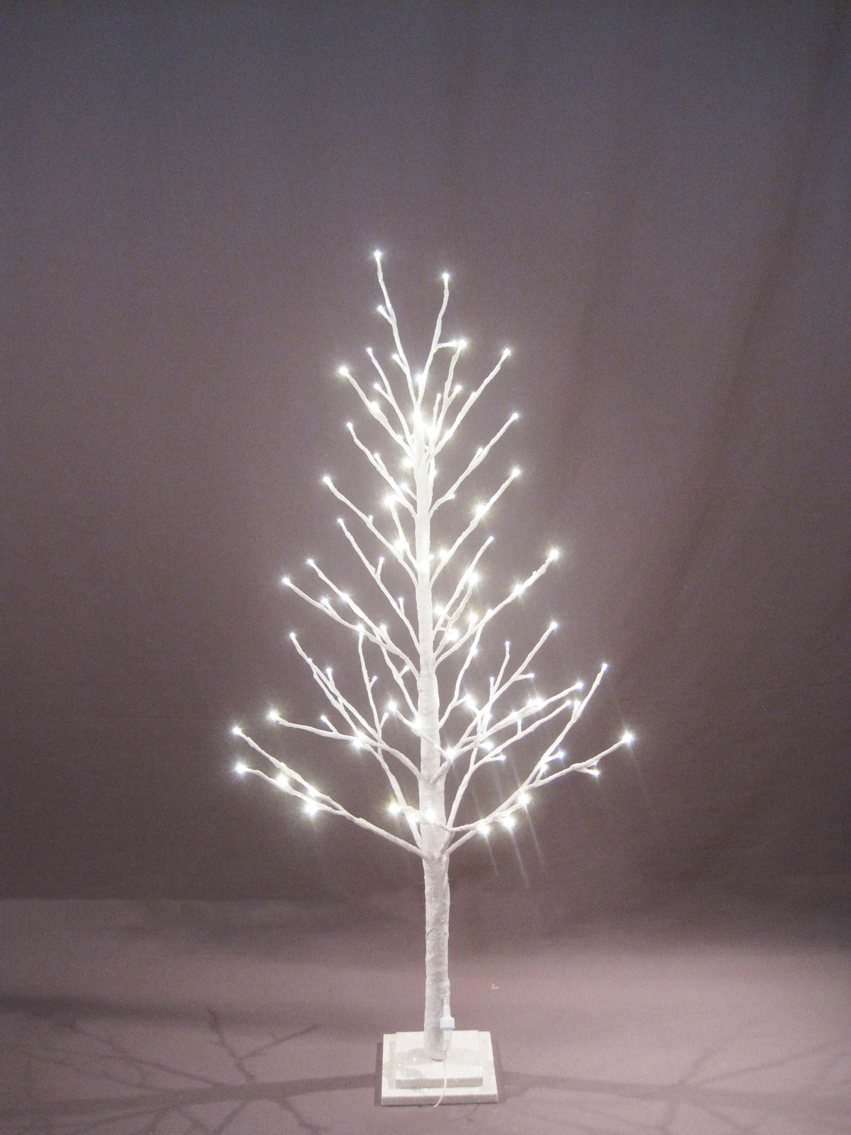 White Glitter Christmas Tree at Mighty Ape NZ