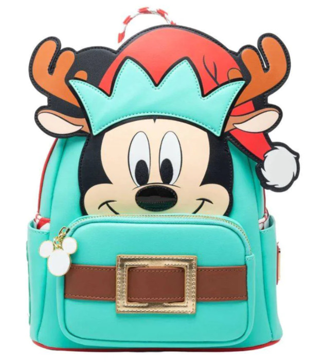 Loungefly Disney Mickey Mouse Reindeer Cosplay Backpack Women's