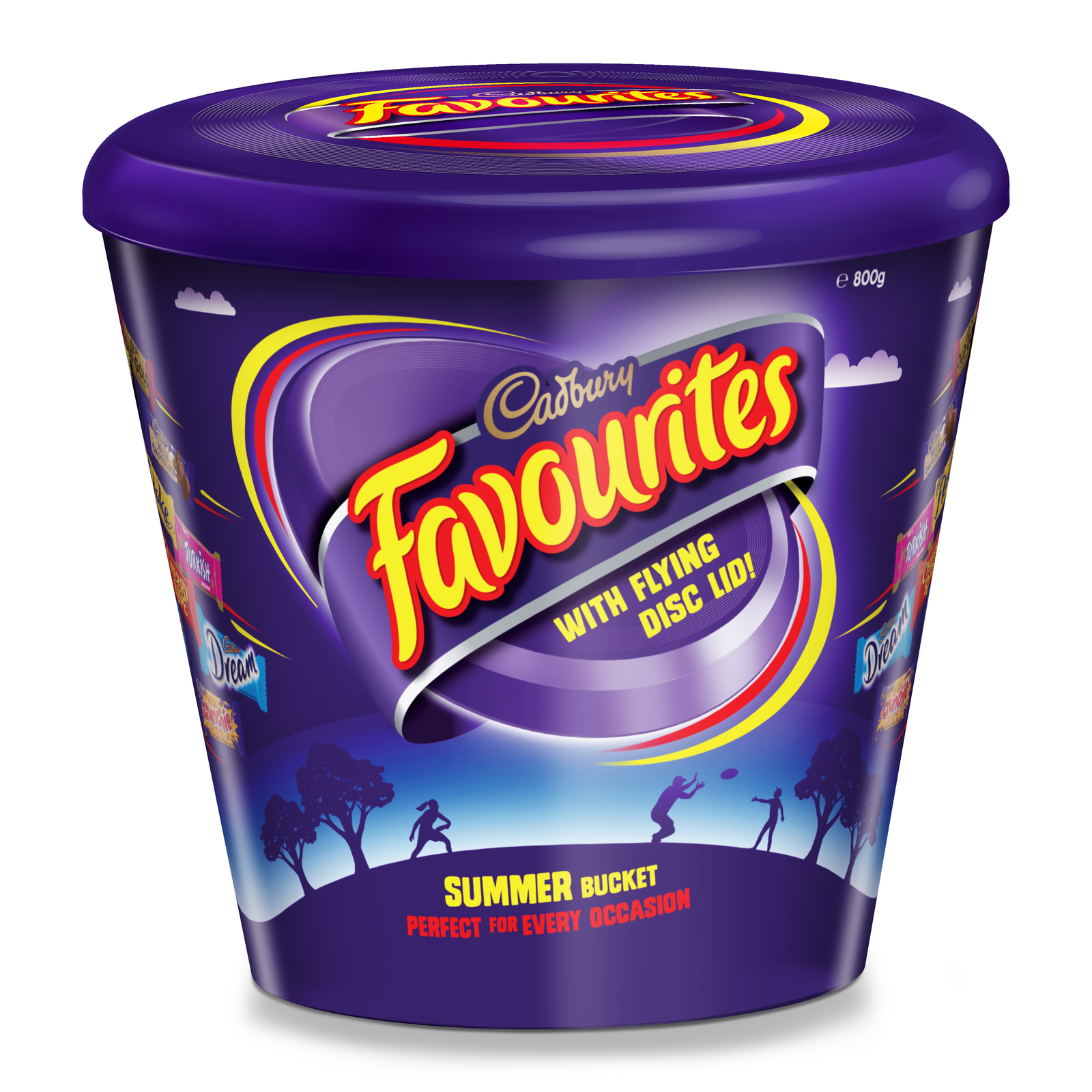 Cadbury Flying Disc Favourites Tub (700g)