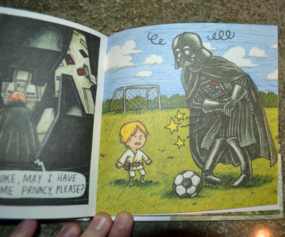 Darth Vader and Son by Jeffrey Brown image
