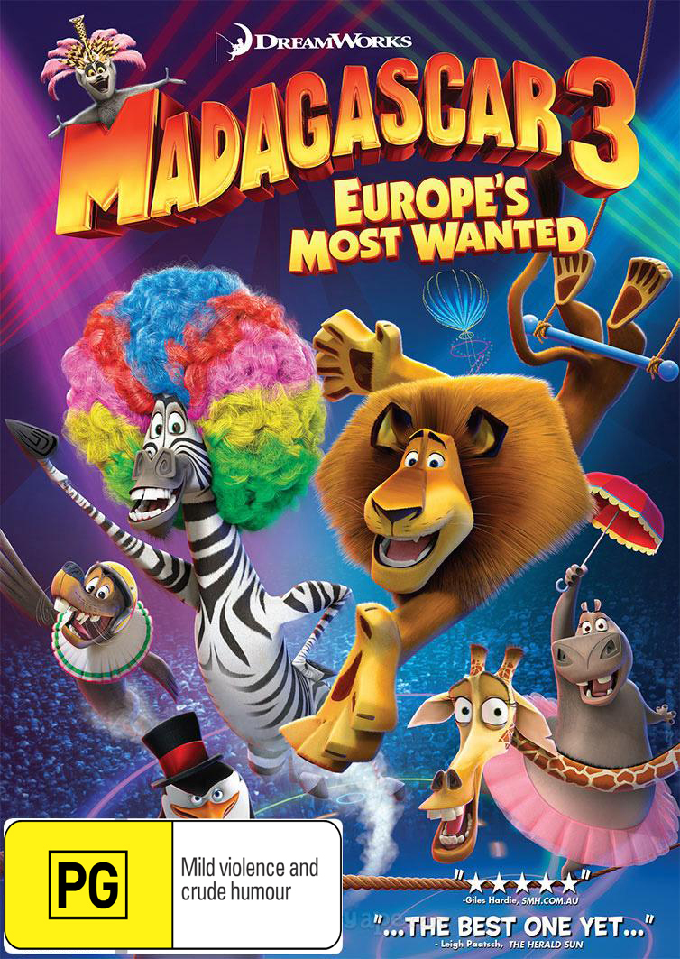Madagascar 3: Europe's Most Wanted on DVD image