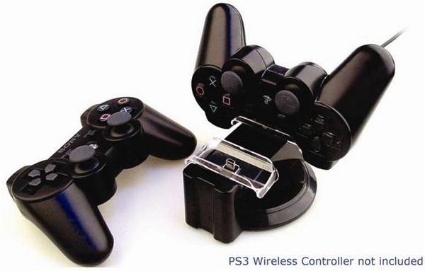 Futuretronics Dual Charging Cradle for PS3 image