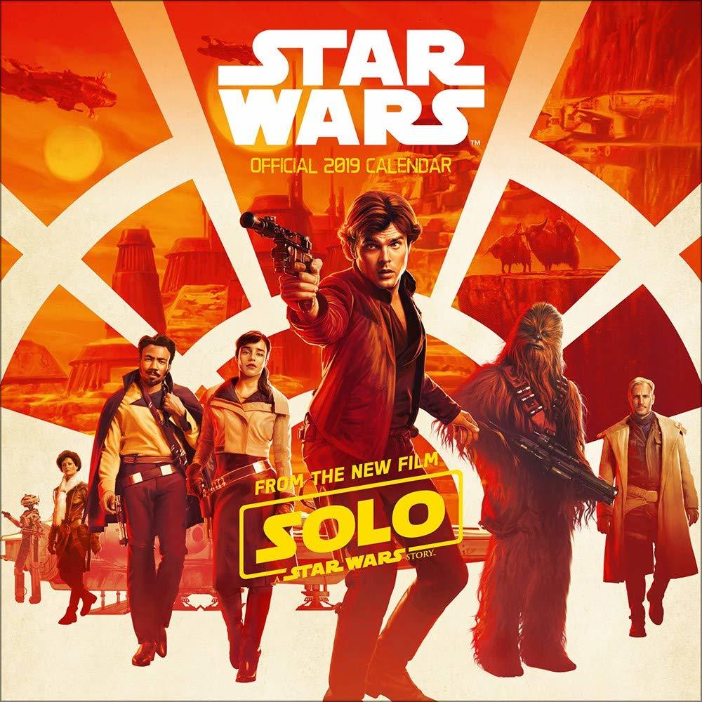 Han Solo Movie 2019 Square Wall Calendar image