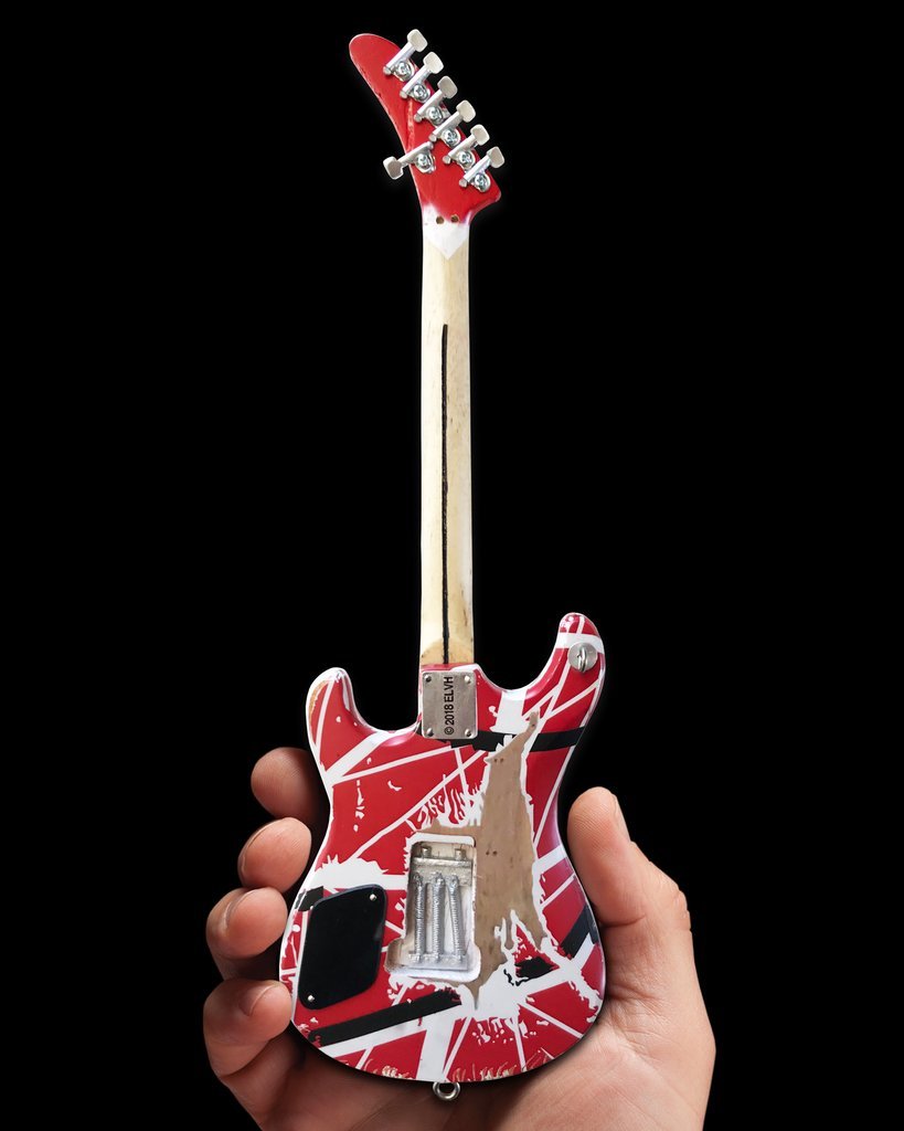 Axe Heaven: Miniature Replica - Eddie Van Halen Guitar (EVH 5150) image