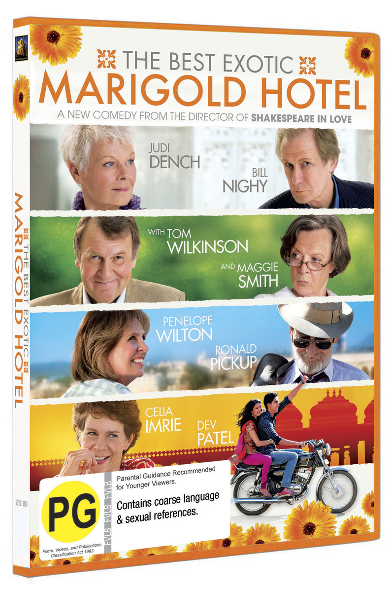 The Best Exotic Marigold Hotel on DVD