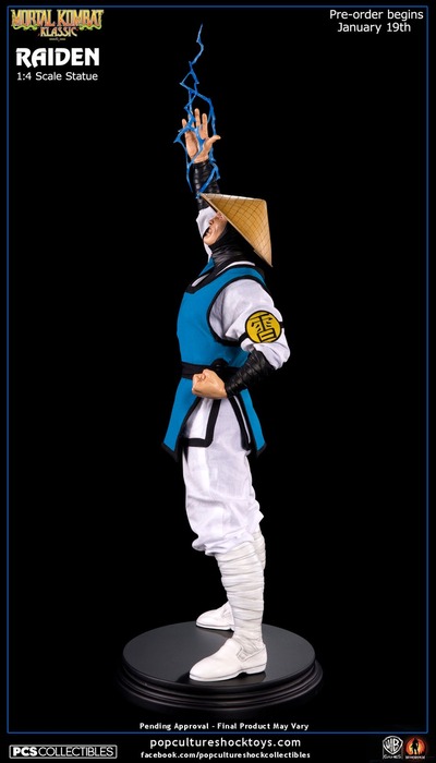 Mortal Kombat Lord Raiden 1:4 Scale Statue