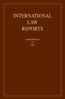 International Law Reports: Volume 178 image