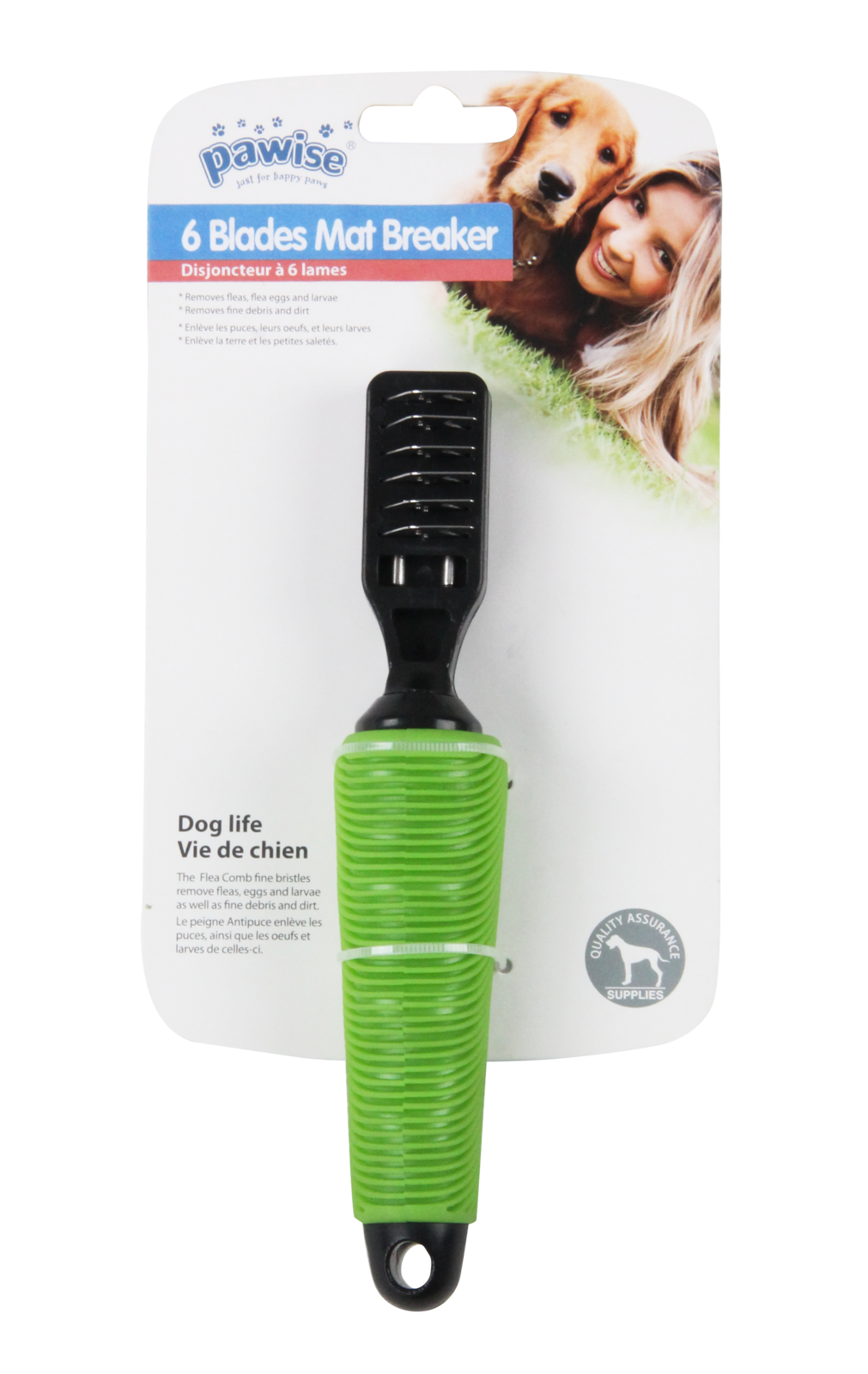 Pawise: 6 Blades Mat Breaker - Green image