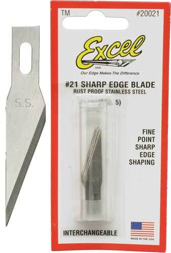 Excel #21 Stainless Blades B11 (5pcs)