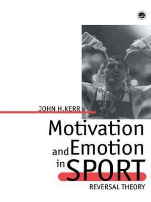 Motivation And Emotion In Spor by John H Kerr image