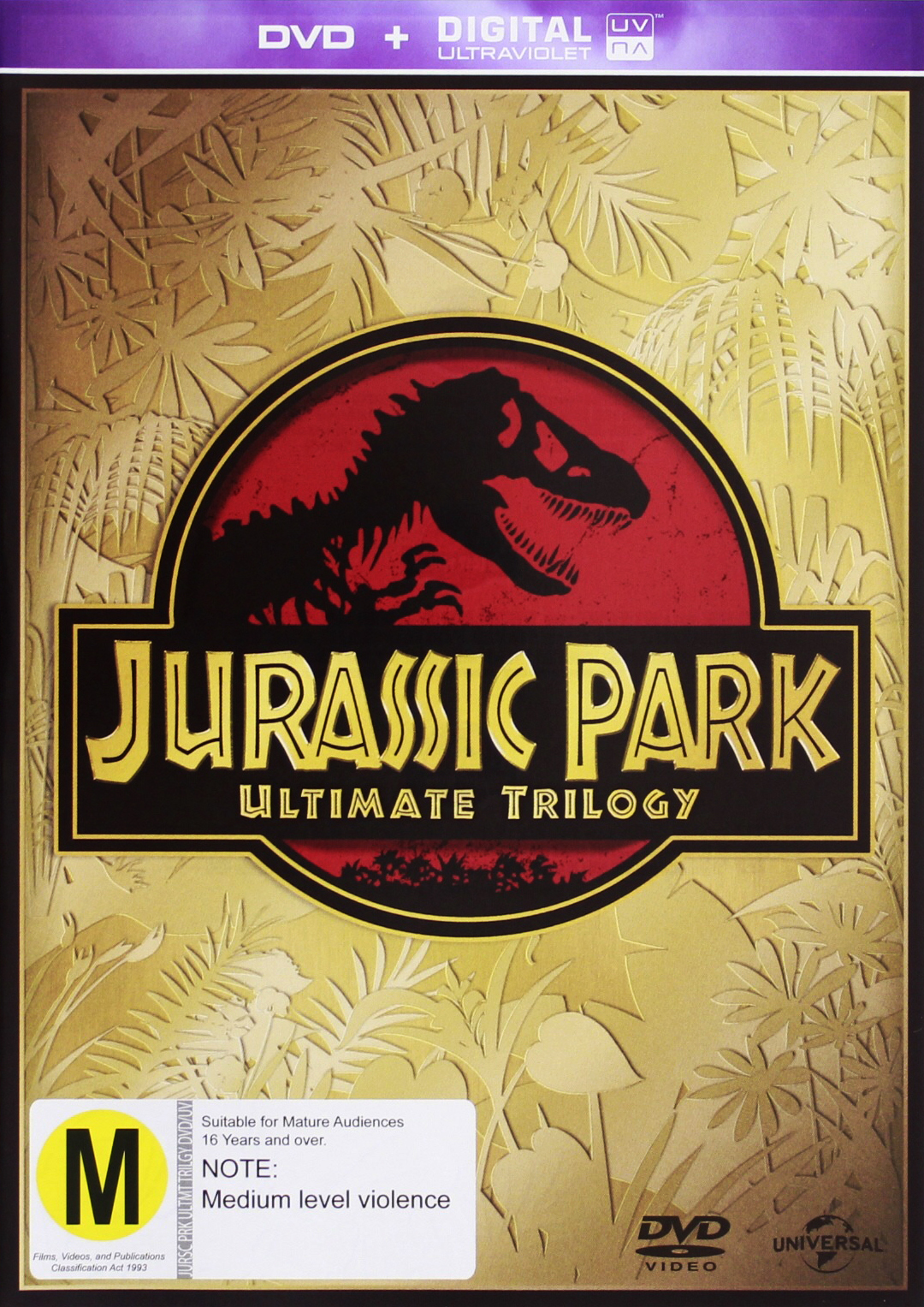 Jurassic Park Trilogy (3 DVD Collection) on DVD image