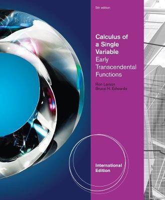Calculus of a Single Variable by Ron Larson image