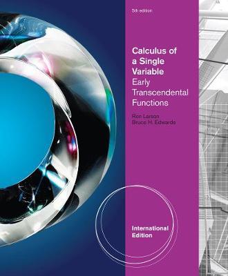 Calculus of a Single Variable image