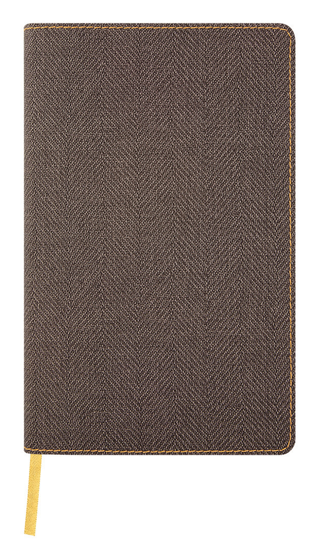 Castelli: Harris Tobacco Brown 2020 Diary Vertical Pocket Weekly image