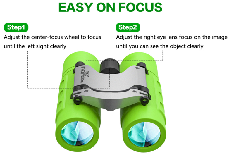 Small Binoculars Telescope Green at Mighty Ape NZ