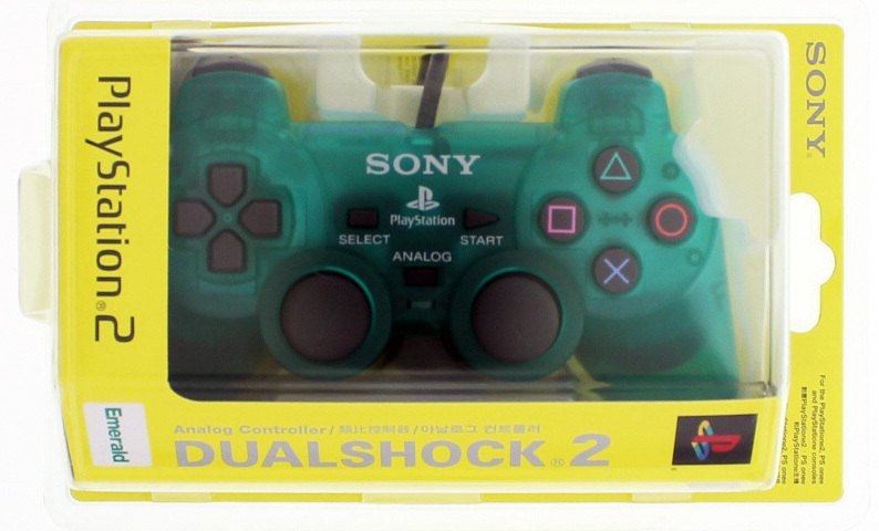 Sony Dual Shock 2 Controller: Emerald Green | PS2 | Buy Now | at Mighty ...