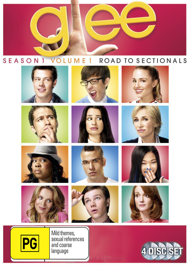 Glee - Season 1. Vol.1 - Road to Sectionals (4 Disc Set) on DVD