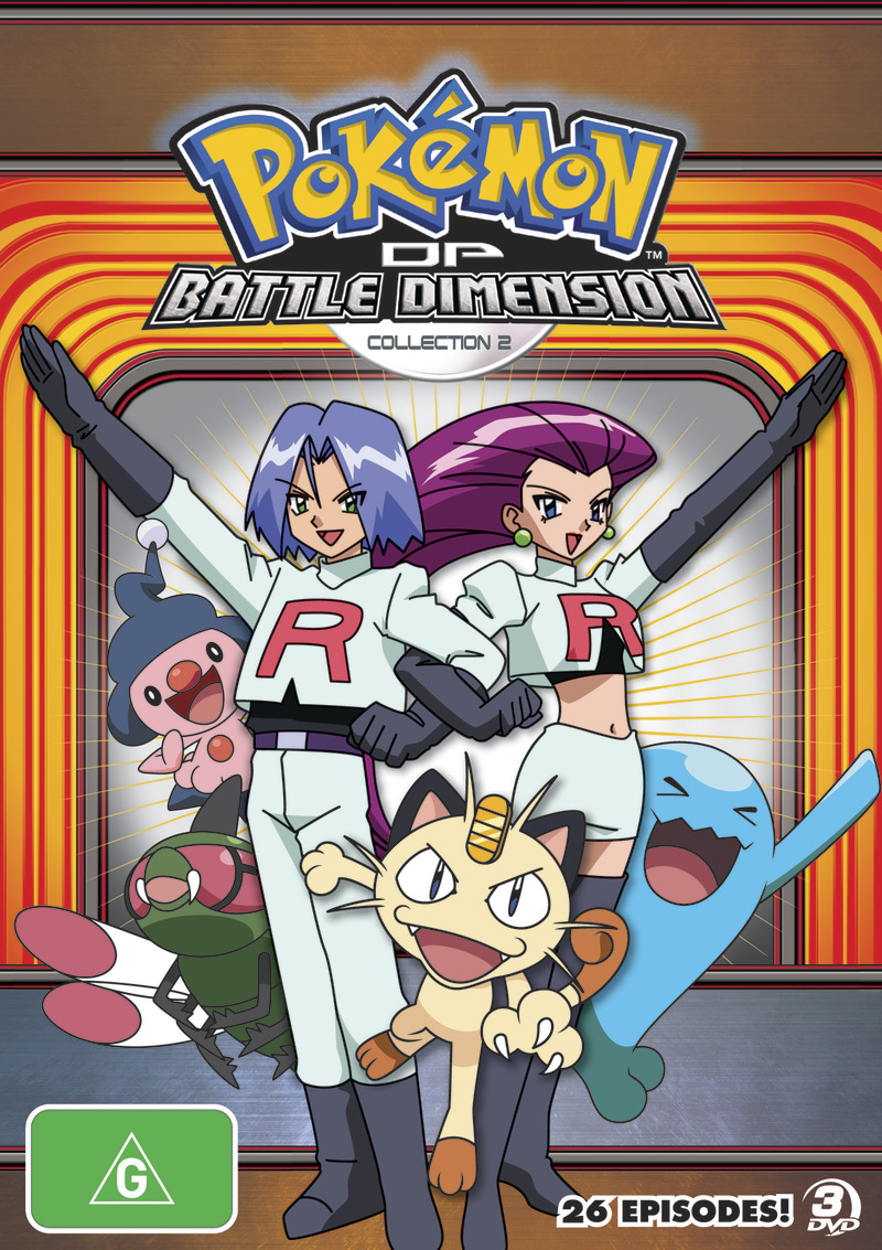 Pokemon Diamond & Pearl Battle Dimension - Collection 2 on DVD image