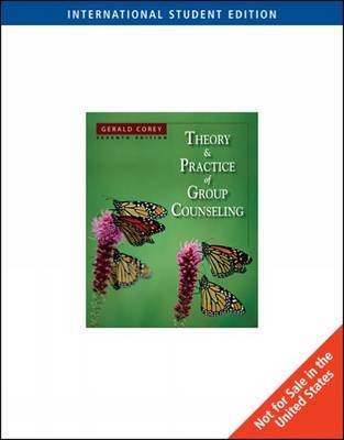 Theory and Practice of Group Counseling by Gerald Corey image