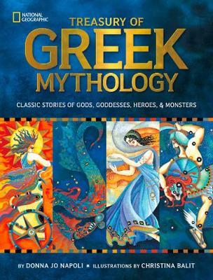 Treasury of Greek Mythology on Hardback by Donna Jo Napoli