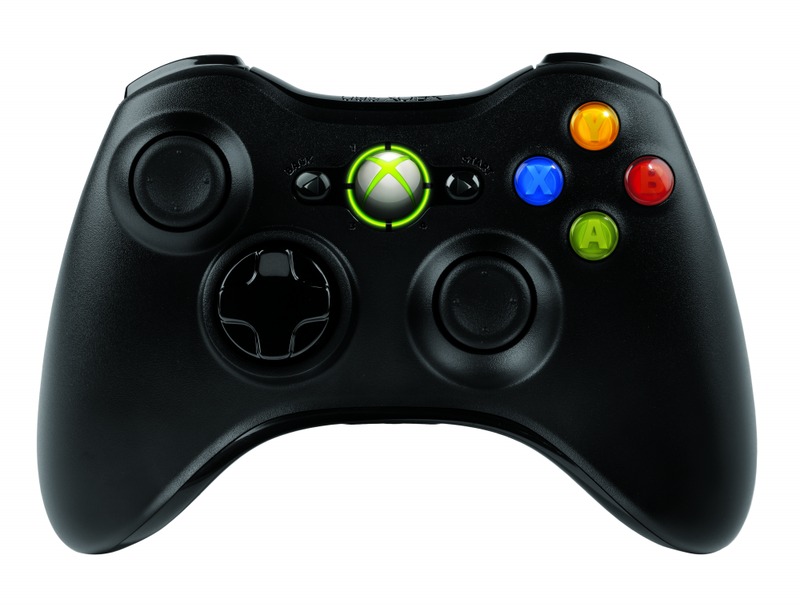 Xbox 360 Wireless Controller - Black (PC compatible) on X360