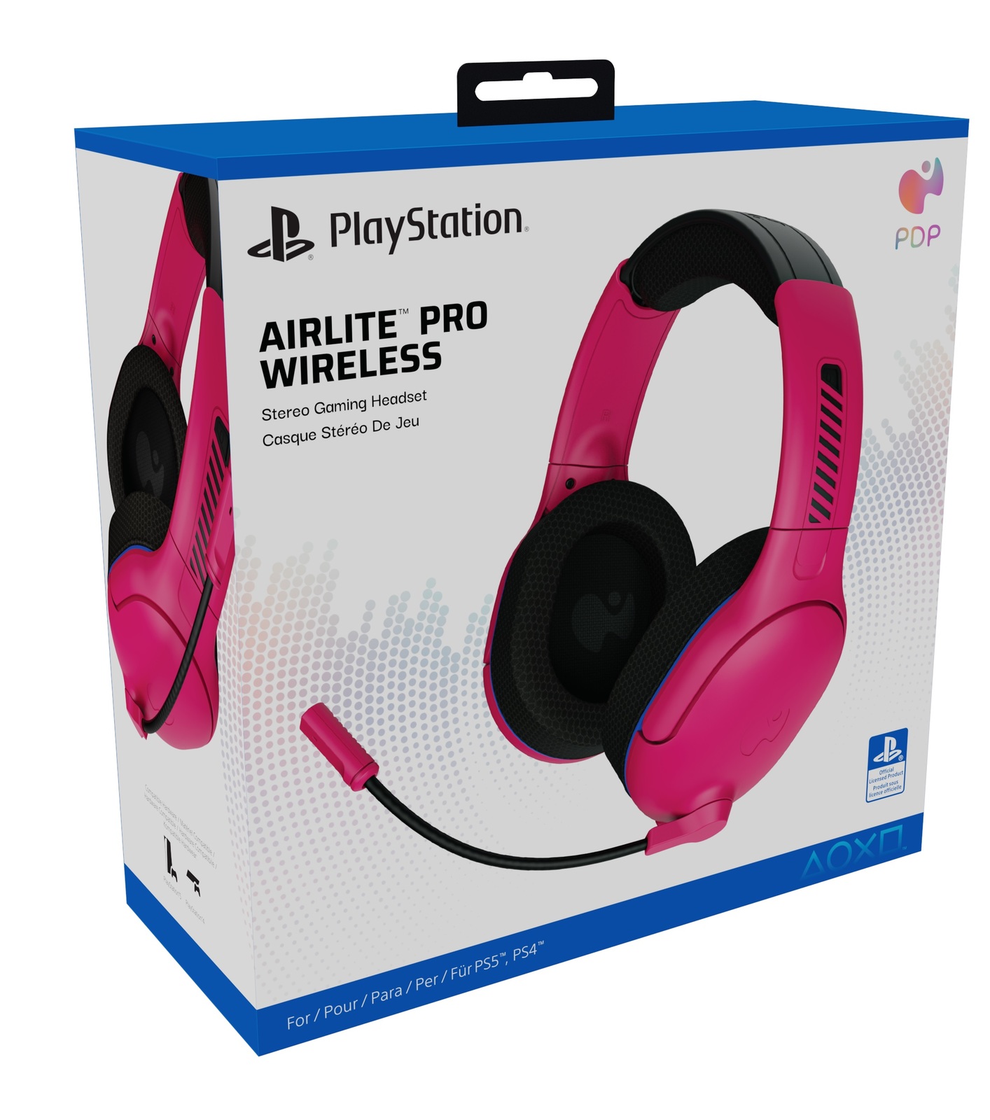 PDP Airlite Pro Wireless Headset for PlayStation (Red) PS5, PS4 In