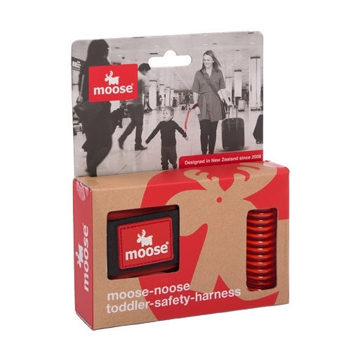 MooseNoose Toddler Safety Harness - Red image