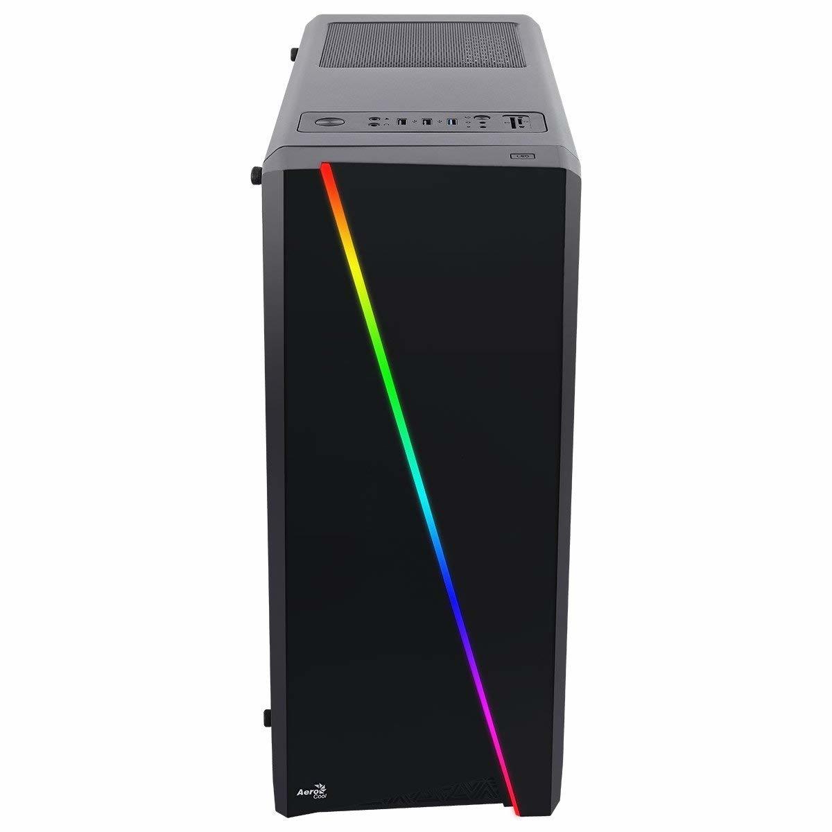 Aerocool: Cylon RGB Mid Tower Case - Black image