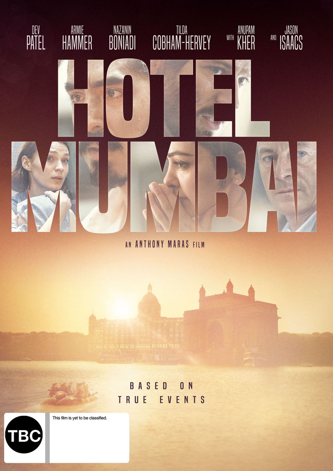 Hotel Mumbai on DVD image